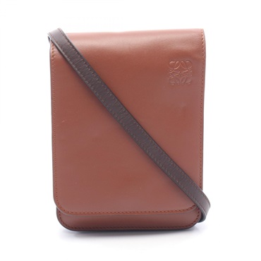 中古臼第7弾 ロエベ(LOEWE)ロエベ GUSSET FLAT CROSSBODY ガセット フラット クロス