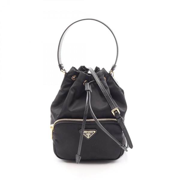 プラダ デュエット Re-Nylon バケットバッグ 2WAY ハンドバッグ バッグ レディース 1BH038