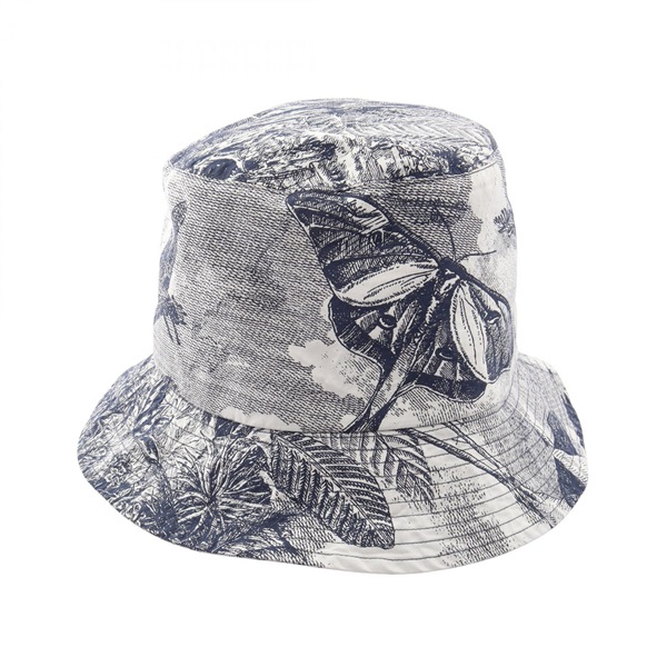 ディオール Toile de Jouy トワル ドゥ ジュイ バケット ハット 帽子 レディース
