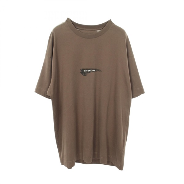 ジバンシィ ロゴ刺繍 半袖Tシャツ 衣料品 トップス メンズ BM71JA3YN1