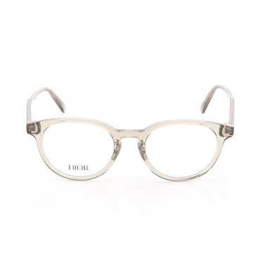 ディオール Dior 度なし クリアフレーム メガネ 衣料品 プラスチック メンズ グレー系 BOTANICAOR3F780050 【新品】 ディオール(Dior)ディオール 度なし クリアフレーム メガネ 衣料品
