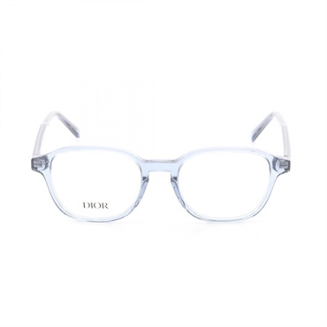 ディオール Dior 度なし クリアフレーム メガネ 衣料品 プラスチック メンズ ブルー系 BOTANICAOS2I300050 【新品】 ディオール(Dior)ディオール 度なし クリアフレーム メガネ 衣料品