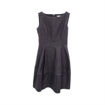 フォクシー ニューヨーク Denim Baron ノースリーブ デニム ワンピース 衣料品 トップス レディース 41682