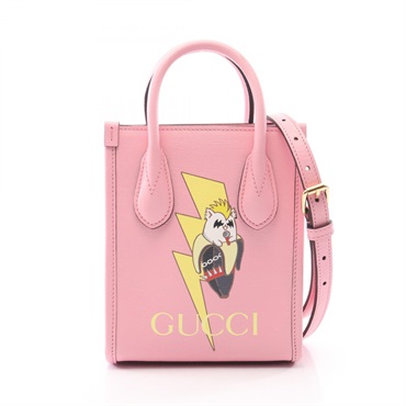 グッチ GUCCI × ばなにゃ ミニトートバッグ 2WAY ハンドバッグ バッグ レディース 671623