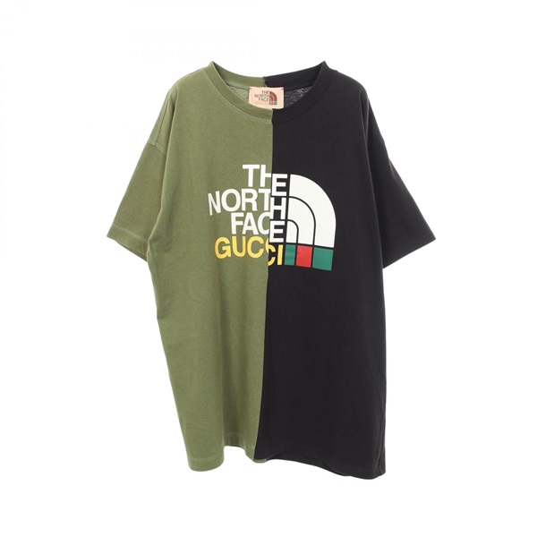 グッチ(GUCCI)グッチ GUCCI × THE NORTH FACE 再構築 半袖Tシャツ 衣料