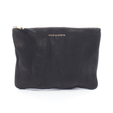 コムデギャルソン コムデギャルソン TEXTURED LEATHER POUCH ポーチ バッグ レディース SA5100WW1
