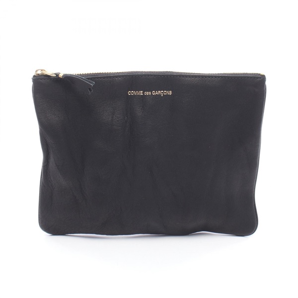 コムデギャルソン コムデギャルソン TEXTURED LEATHER POUCH ポーチ バッグ レディース SA5100WW1
