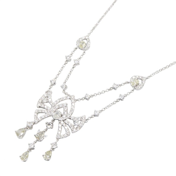ジュエリー ダイヤモンド ネックレス ネックレス ジュエリー レディース ﾀﾞｲﾔ 8.9g
