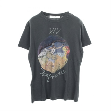 ディオール プリント クルーネック 半袖Tシャツ 衣料品 トップス レディース