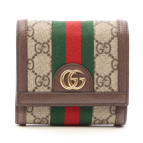 グッチ オフィディア GG ウォレット シェリーライン 二つ折り財布 財布 レディース 598662
