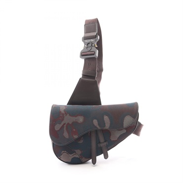 ディオール DIOR × PETER DOIG サドルバッグ ウエストバッグ ボディバッグ バッグ メンズ