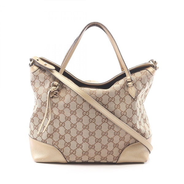 グッチ(GUCCI)グッチ ブリー GGキャンバス 2WAY ハンドバッグ バッグ 