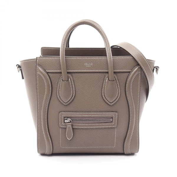 セリーヌ(CELINE)セリーヌ ラゲージ ナノショッパー 2WAY ハンドバッグ 