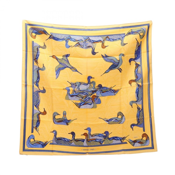 エルメス カレ90 La Mare aux Canards スカーフ 衣料品 レディース