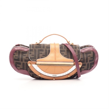 フェンディ ズッカ 2WAY ハンドバッグ バッグ レディース 8BN133