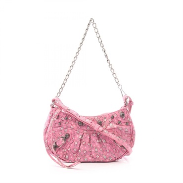 バレンシアガ LE CAGOLE MINI BB ル カゴール ミニ ラビット 2WAY ハンドバッグ バッグ レディース 695814