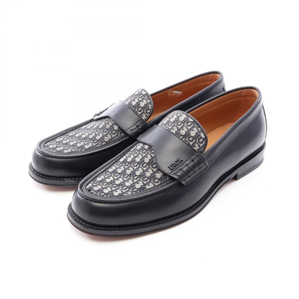 ディオール Dior Granville オブリーク ローファー 靴 メンズ