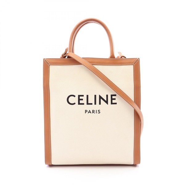 【極美品】セリーヌ CELINE スモール バーティカル カバ トートバッグ セリーヌ(CELINE)セリーヌ スモール バーティカル カバ トートバッグ