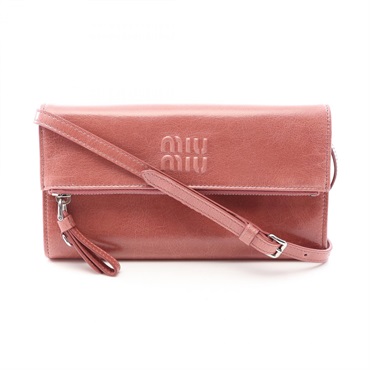 ミュウ ミュウ VITELLO SHINE ショルダーバッグ バッグ レディース 5MT0482A44F0405