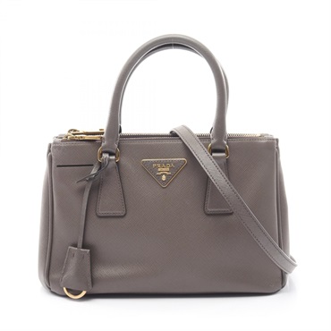 プラダ SAFFIANO LUX ガレリア 2WAY ハンドバッグ バッグ レディース