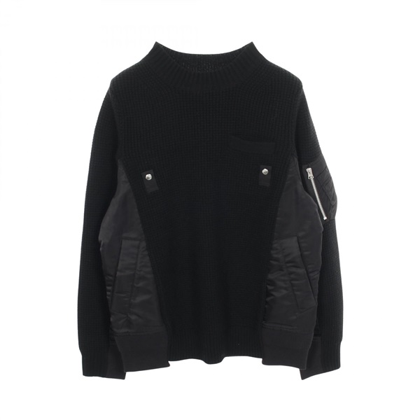 サカイ(Sacai)サカイ 切替 ニット 衣料品 トップス メンズ SCM-083