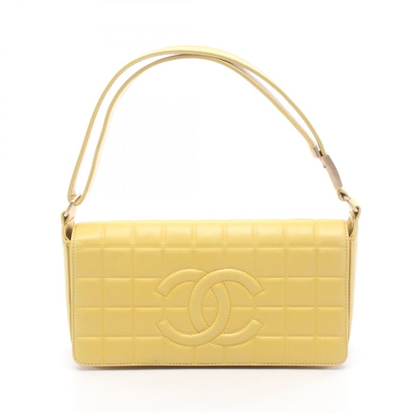 シャネル(CHANEL)シャネル ココマーク チョコバー ショルダーバッグ