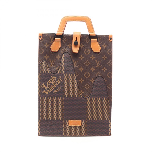 ルイ・ヴィトン LOUIS VUITTON × NIGO ミニトート LVスクエアード  トートバッグ バッグ メンズ レディース N40355