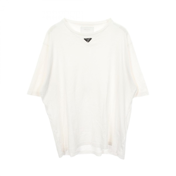 プラダ トライアングルロゴ 半袖Tシャツ 衣料品 トップス メンズ UJN861