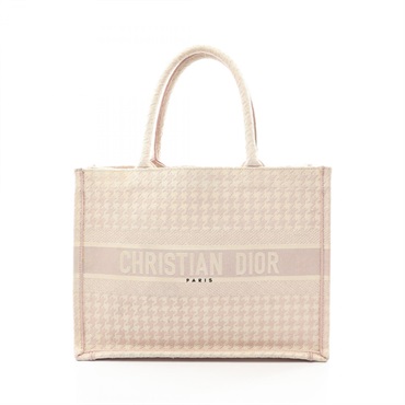 ディオール BOOK TOTE ミディアム 千鳥格子 トートバッグ バッグ レディース