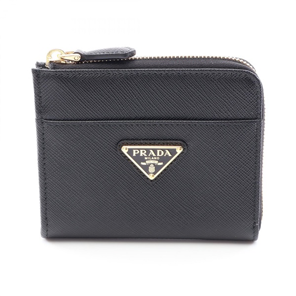 プラダ SAFFIANO TRIANG L字ファスナー コインケース 財布 レディース 1ML060QHHF0002