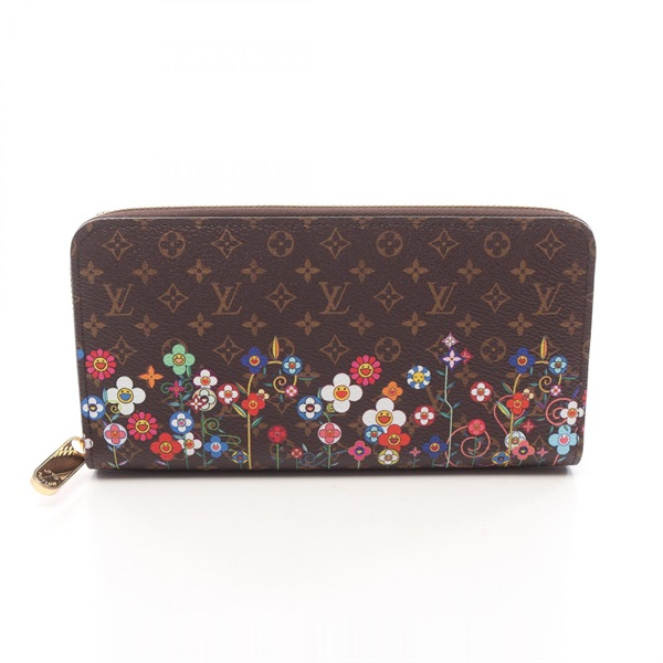 ルイ・ヴィトン LV × TM ジッピーウォレット モノグラム ラウンド長財布 財布 レディース M14162