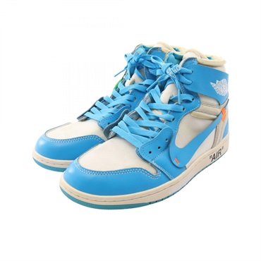 オフホワイト OFF-WHITE × Nike AIR JORDAN 1 POWDER スニーカー 靴 メンズ AQ0818-148