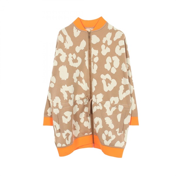 エルメス JUNGLE LOVE ツイルレーヌ 切替 その他ジャケット 衣料品 アウター レディース