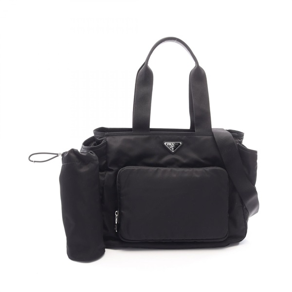 プラダ VELA Re-Nylon ベビーバッグ マザーズバッグ 2WAY トートバッグ バッグ レディース 1BG102RV44F0002