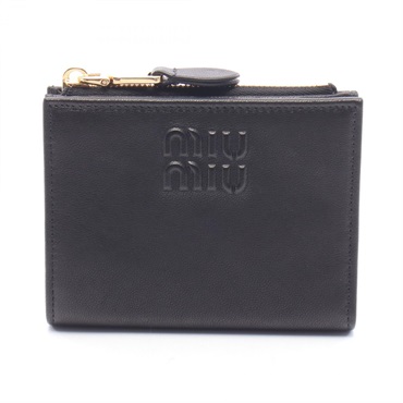 ミュウ ミュウ エンボスロゴ 二つ折り財布 財布 レディース 5ML050AEFXF0002