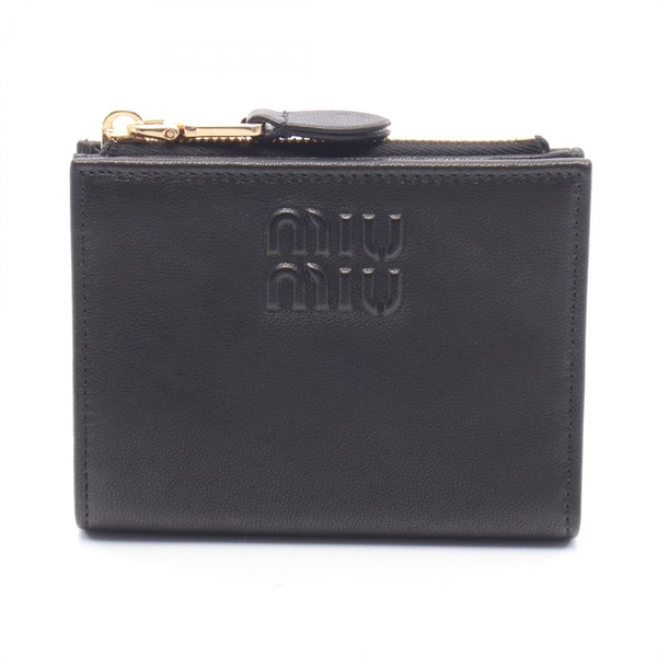 ミュウ ミュウ エンボスロゴ 二つ折り財布 財布 レディース 5ML050AEFXF0002