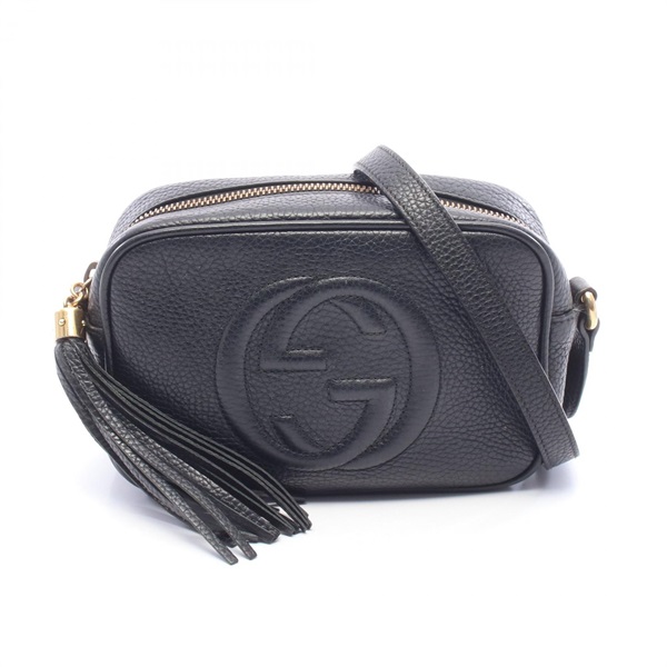 GUCCIソーホーGGデニムチェーンショルダーバッグタッセルインターロッキングG グッチ(GUCCI)グッチ ソーホー インターロッキングG タッセル