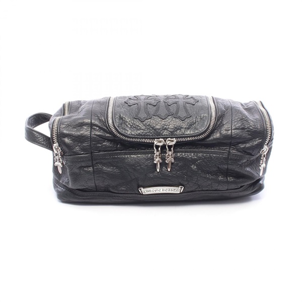 クロムハーツ TOILETRY DUFFLE 3セメタリー クロスパッチ ダッフルバッグ ハンドバッグ バッグ メンズ