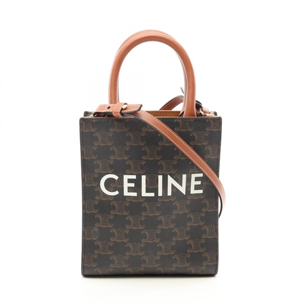 CELINE ショルダーバッグ ミニ バーティカル カバ トリオンフ 2way セリーヌ(CELINE)セリーヌ ミニ バーティカルカバ トリオンフ 2WAY