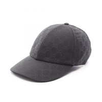 グッチ(GUCCI)グッチ GGリップストップ ベースボール キャップ 帽子