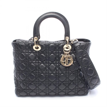 ディオール LADY DIOR レディディオール 2WAY ハンドバッグ バッグ レディース
