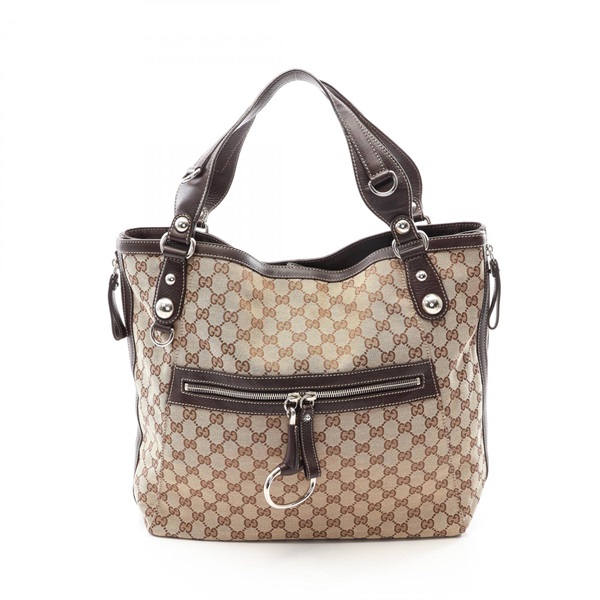 グッチ(GUCCI)グッチ アイコンビット GGキャンバス トートバッグ