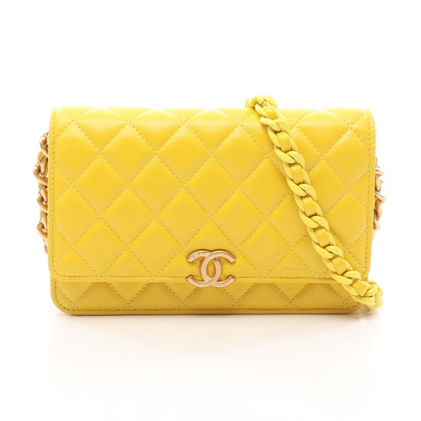 シャネル(CHANEL)シャネル マトラッセ コンビ金具 ショルダーバッグ