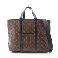 【付属品完備】ルイヴィトン モノグラム マカサー ウィークエンド トート ルイ・ヴィトン(LOUIS VUITTON)ルイ・ヴィトン ウィークエンド トート