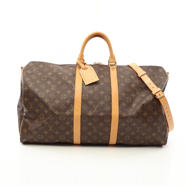 【美品・付属品】 VUITTON　キーポル55　ボストンバック　2way　大容量 ルイ・ヴィトン(LOUIS VUITTON)ルイ・ヴィトン キーポル バンド