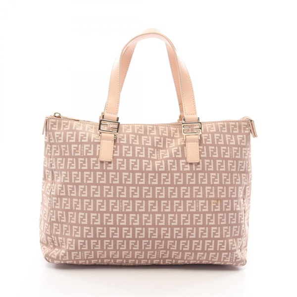 FENDI フェンディ ズッキーノ トートバッグ ピンク×イエロー ポーチ付き フェンディ(FENDI)フェンディ ズッキーノ トートバッグ バッグ