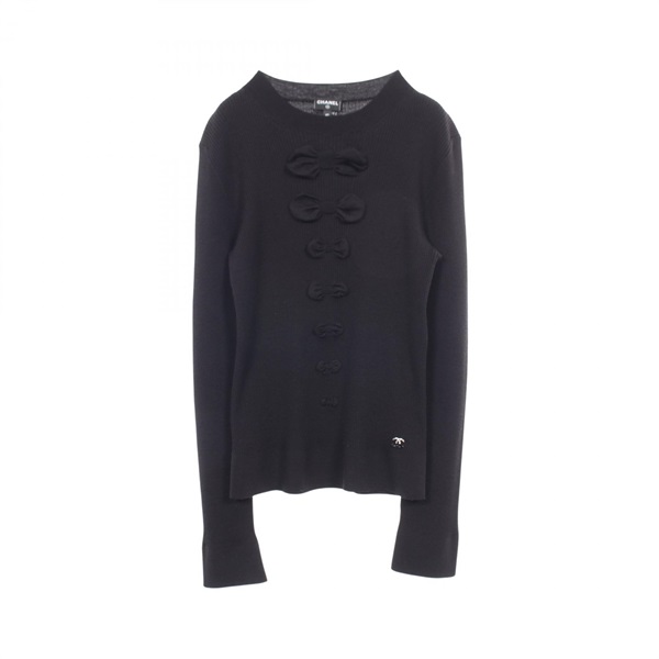 シャネル(CHANEL)シャネル ココマーク リボン リブ ニット 衣料品