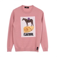 フェンディ(FENDI)フェンディ ズッカ パッチデザイン ニット 衣料品