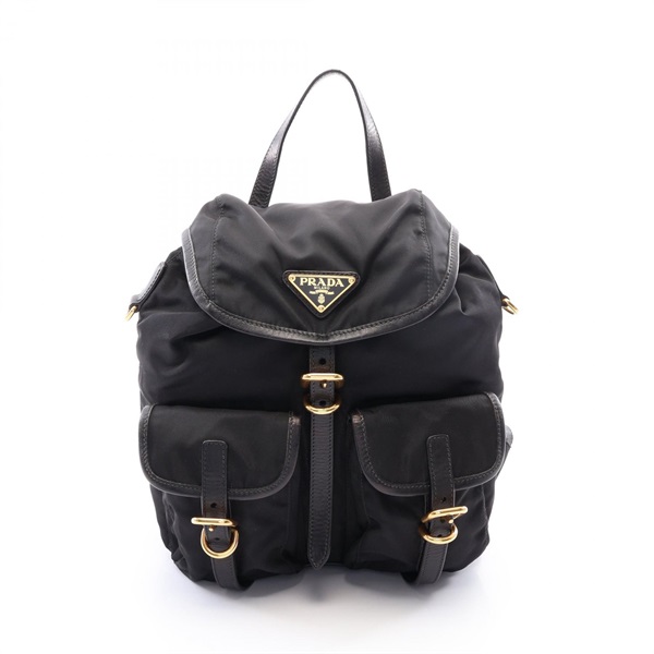 プラダ TESSUTO + SOFT CALF リュックサック バックパック バッグ レディース 1BZ677