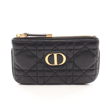 ディオール Dior Caro Myrte キーケース キーリング付き コインケース 財布 レディース S5158UWHC900